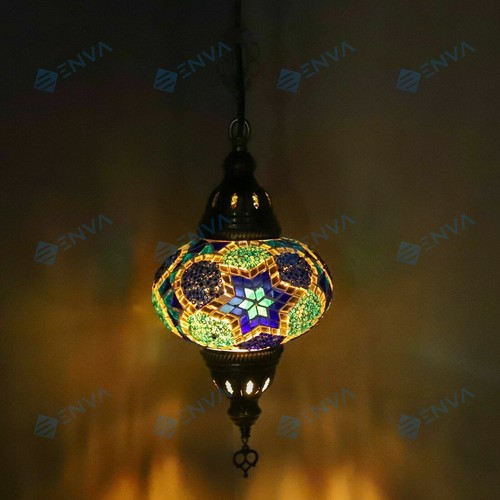 Lustre suspendu verre - en,