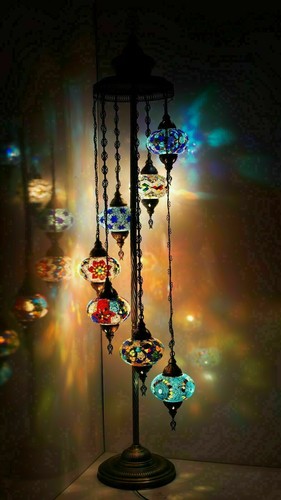 Lampe sol turque - de,