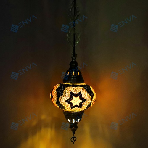 Lampe suspendue turque style - lampe,