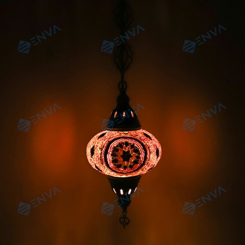 Lustre suspendu verre - en,